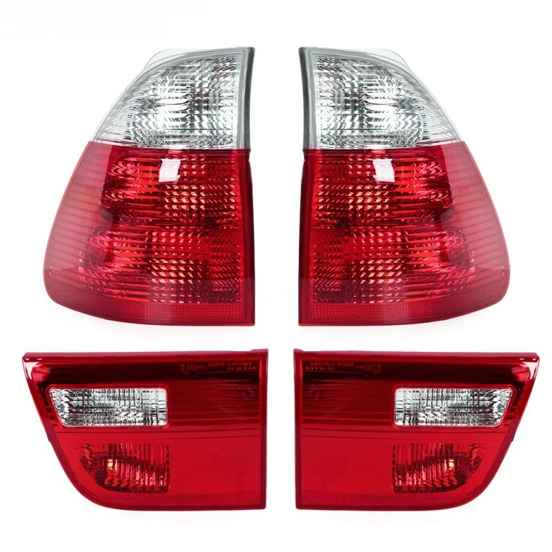 

X-T For BMW X5 E53 2000-2003 Car Taillight Assembly Rear Braker Lamp With Turn Signal Light Accessories