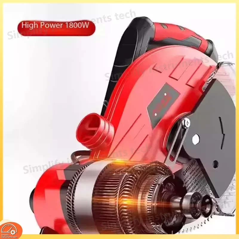 10 Inch 255mm Miter Saw 1800W Wood Aluminum Cutter Adjustable Angle 45 Degree Multi Function Cutting DIY Power Tool