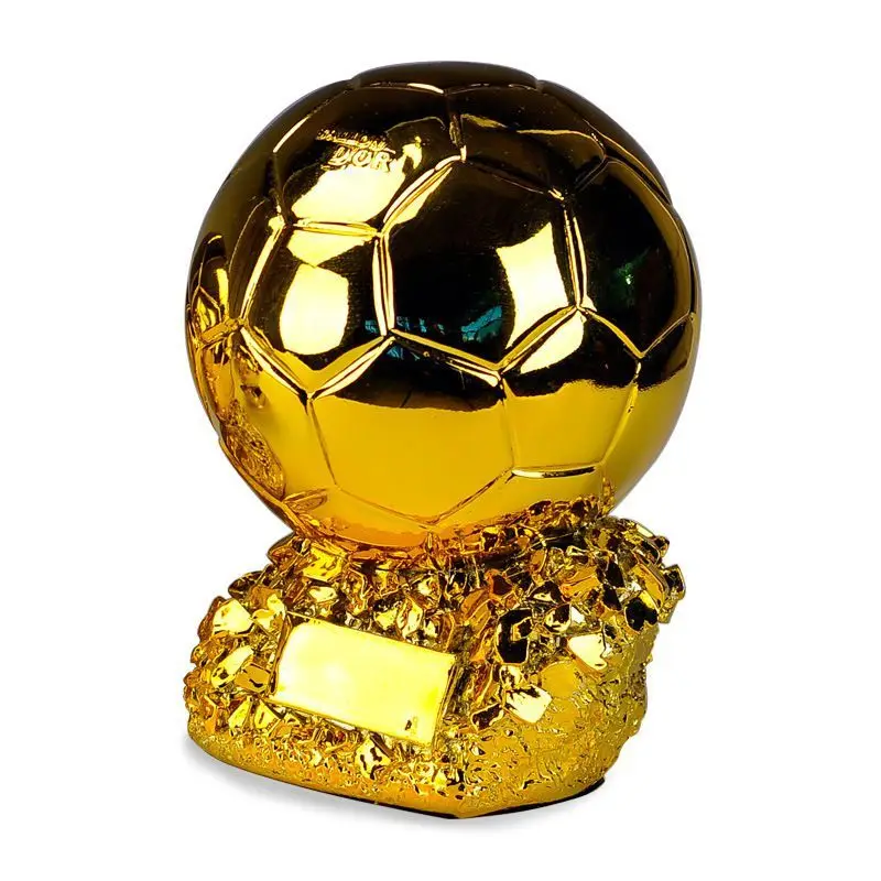 Football Player Award Trophy Golden Ball Award Ronaldo Souvenir Football Equipment Championship Trophy Messi Hand-made Model