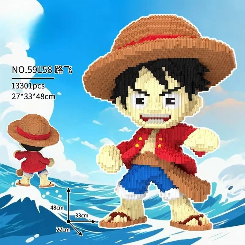 

13301 деталь конструктора: Новая гигантская алмазная головоломка из мелких частиц, игрушка-конструктор для сборки, подарок для мальчиков, украшение