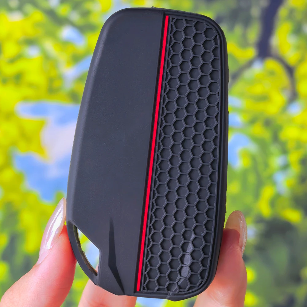 Anti‑Slip Honeycomb Texture Silicone Key Case for DUCATI Diavel XDiavel 1260S DX 1260 S Motorcycle Remote Fob Protector
