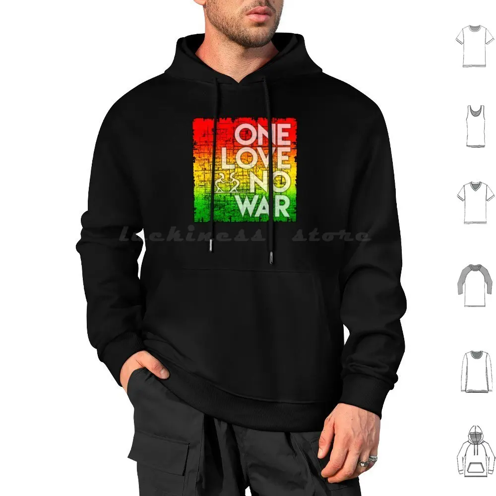 A Love For Peace Hoodies Long Sleeve Reggae Music Idea Afica Rasta Ska Africa Pop Music Rastafarian Jamaica Kingston