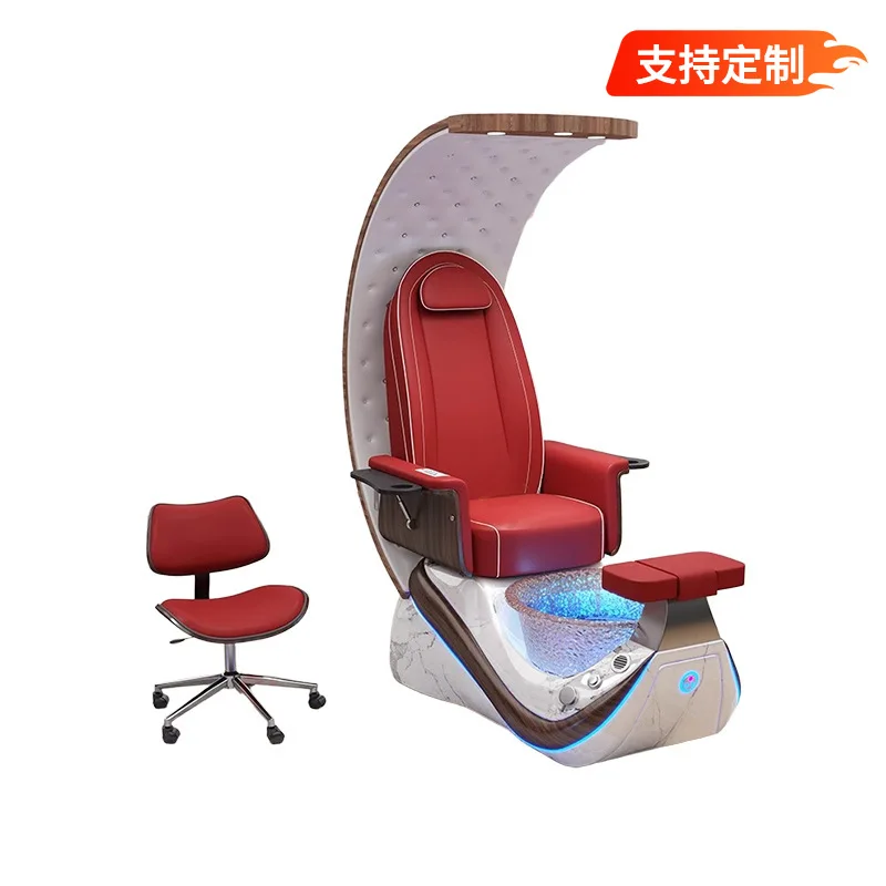

Pedicure Chair Foot Bath SPA Sofa Electric Foot Massage Nail Sofa Chair