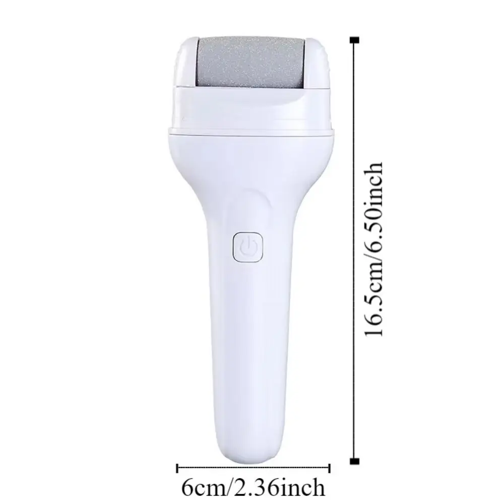 Safe 600mah Electric Foot Grinder Rechargeable Button Switch Pedicure Care Tool Washable Handheld Foot Massager Callus Removal