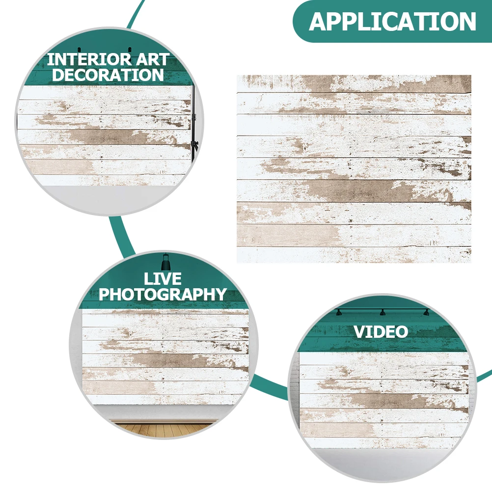 

Vintage Cloth Decorative Photo Portable Wall Backdrop For Photography Studios Accessory Durable Lightweight Reusable