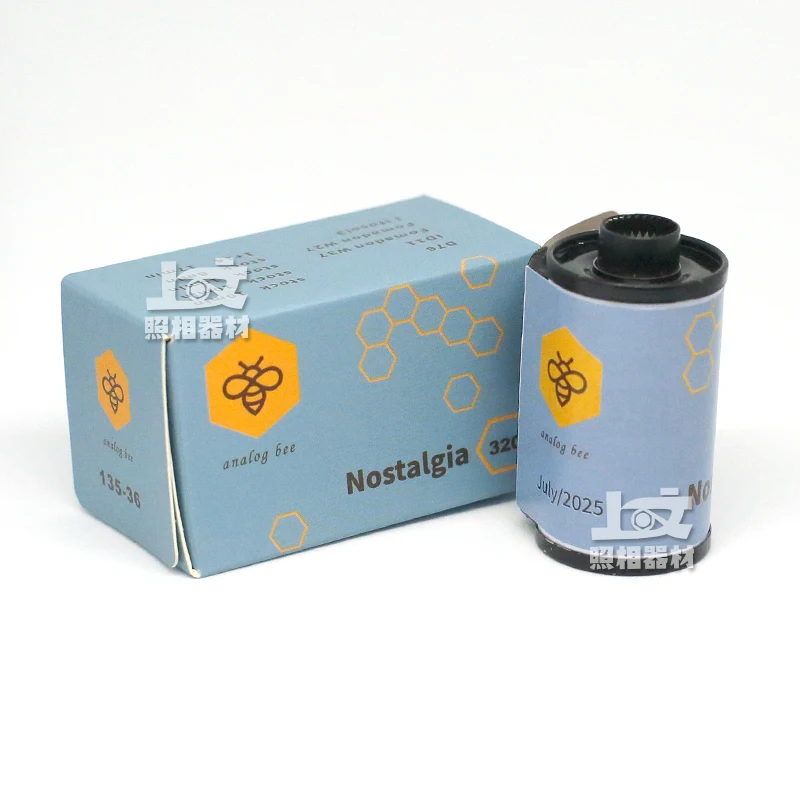European Union Manufacturing Film Bee ANALOG BEE NOSTALGIA 320 ° 135 Black and White Film ISO 320(Due Date:2025) )