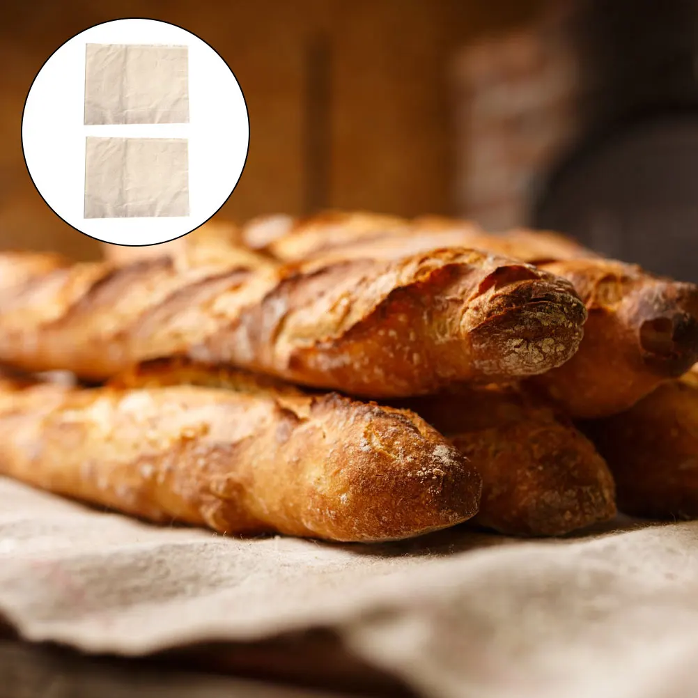

Fermentation Mat Tools Baguette Bread Dough Liner Large Size Pure Cotton Canvas Easy Clean Professional Home Use Bakers Cloth