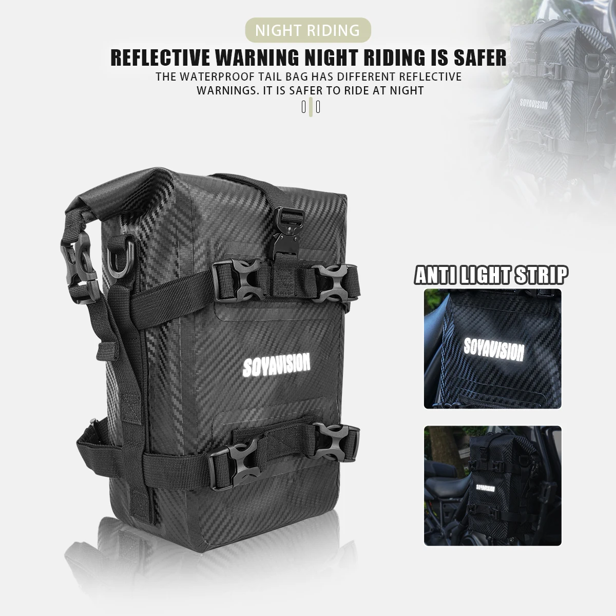 For Yamaha Super Tenere XT1200Z XTZ1200 Motorcycle Frame Crash Bars Waterproof Bag Bumper Repair Tool Placement Bag