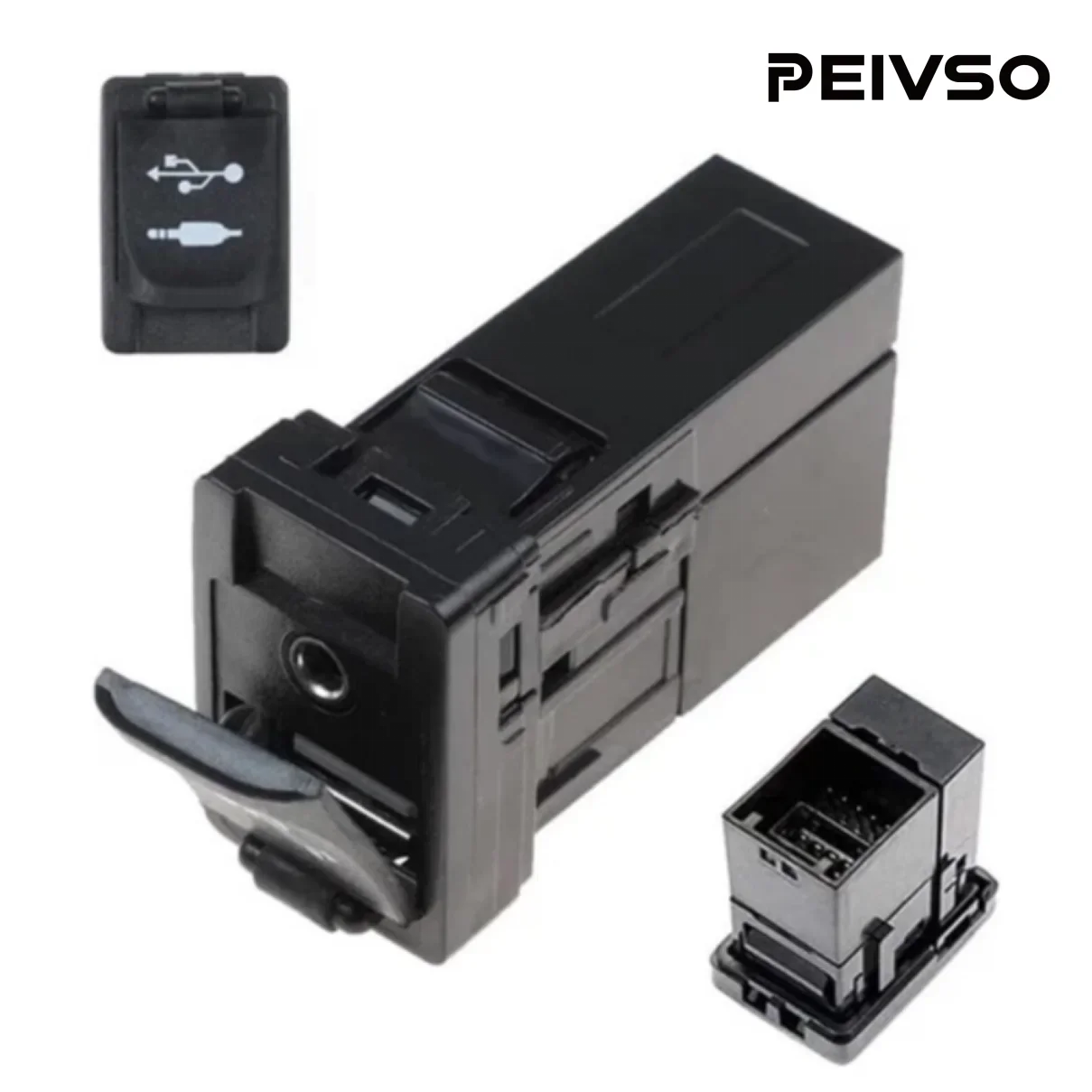 Разъем USB-адаптера для Toyota Rav4 Camry Yaris Corolla Sienna 86190-0R010