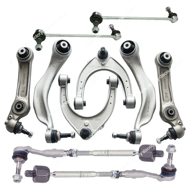 

10X Front Control Arm Ball Joint Stabilizer Link Tie Rod For BMW 5/6 Series F10 F18 F07 F11 F12 F13 F06 31126775967 31126775971