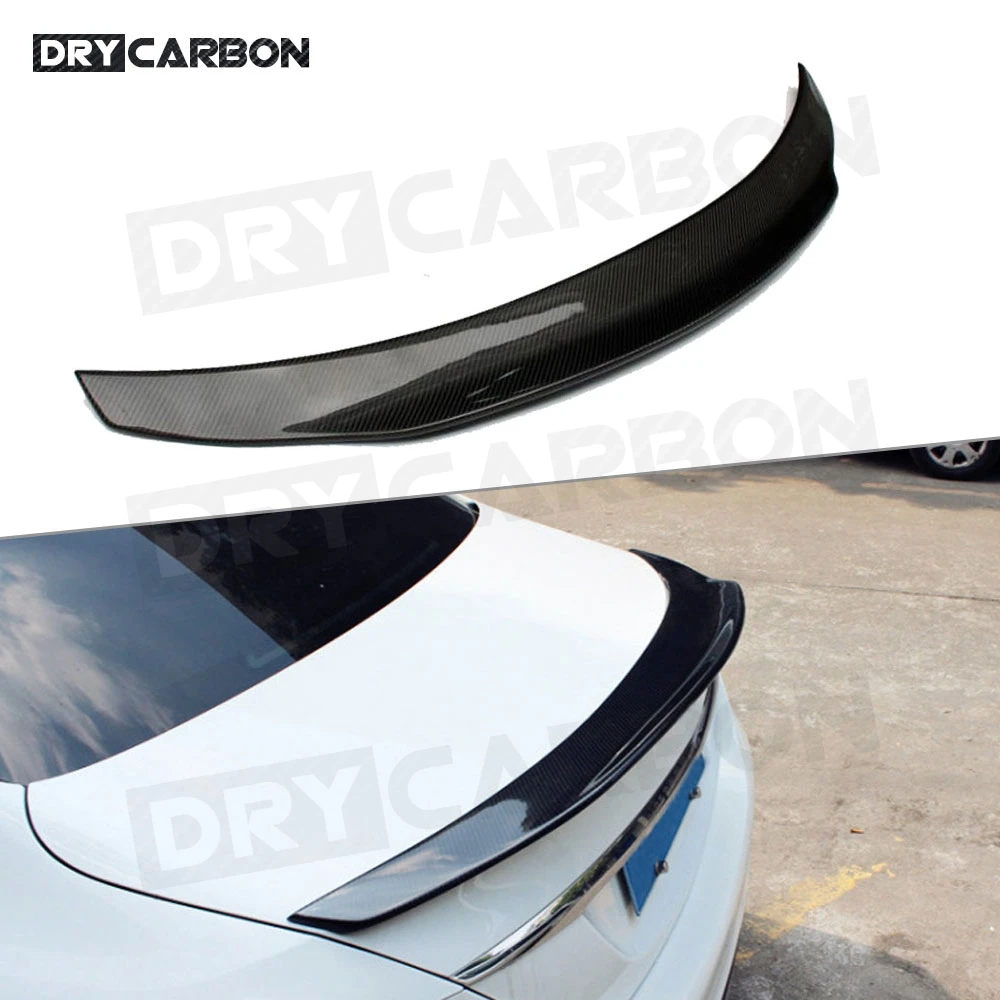

E Class Carbon Fiber Rear Spoiler for Mercedes benz W213 Sedan E200 E220 E250 E300 2016 2017 2018 2019 P Style Boot Duck Wings