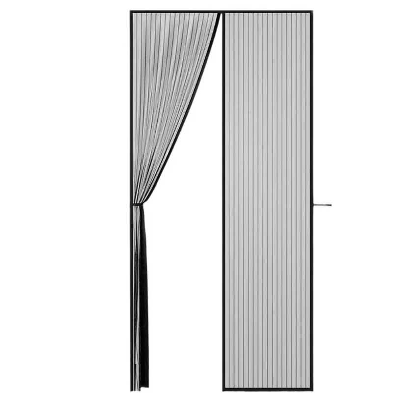 

Kitchen door curtain magnetic strip