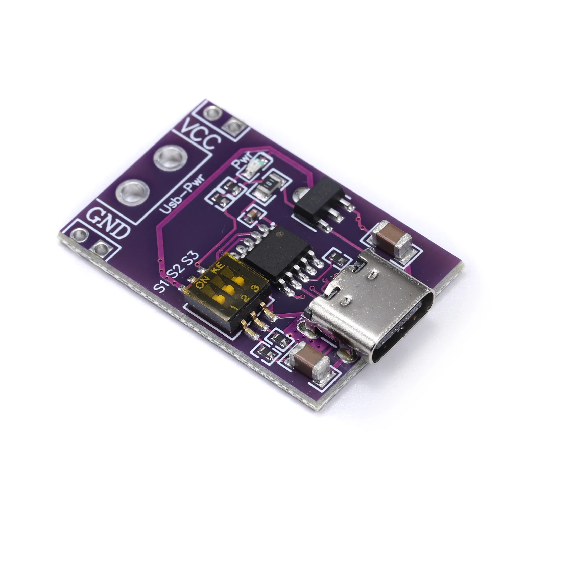 PD/QC/AFC carga rápida disparador de señuelos compatible con salida de voltaje fijo 5V 9V 12V 15V 20V