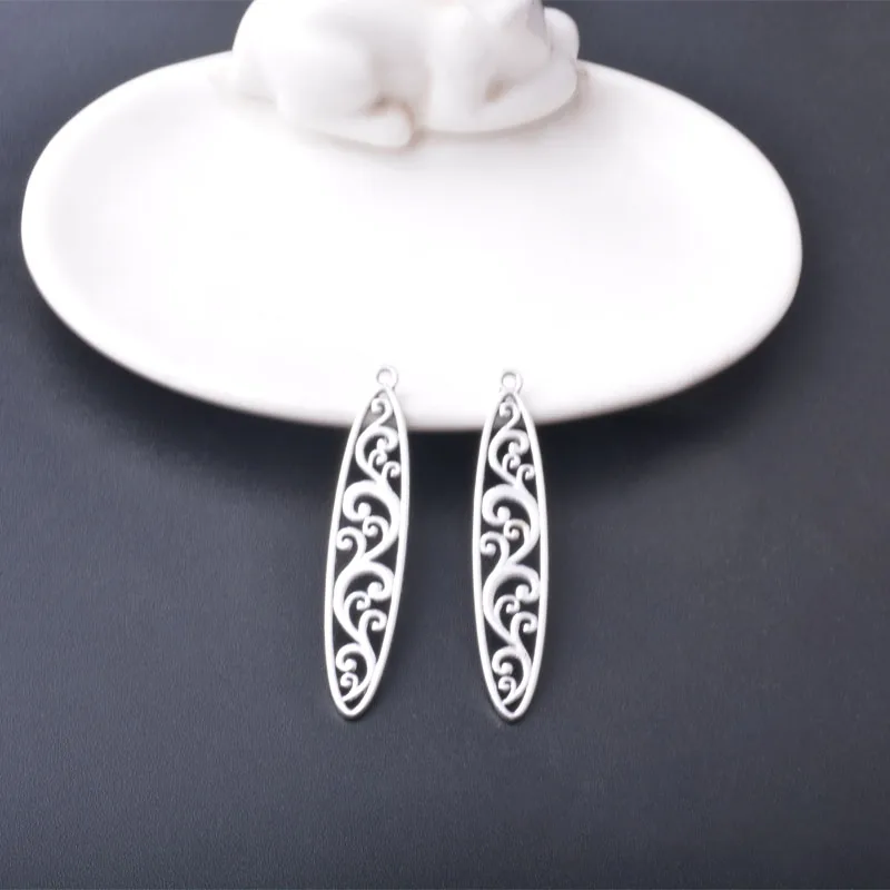 10 Stück/Set Ethnische Antike Silber-Goldene Schildkröten-Anhänger Schmuckzubehör Boho Pfeil-Bogen-Anhänger DIY Damen-Ohrringe – Detail 14