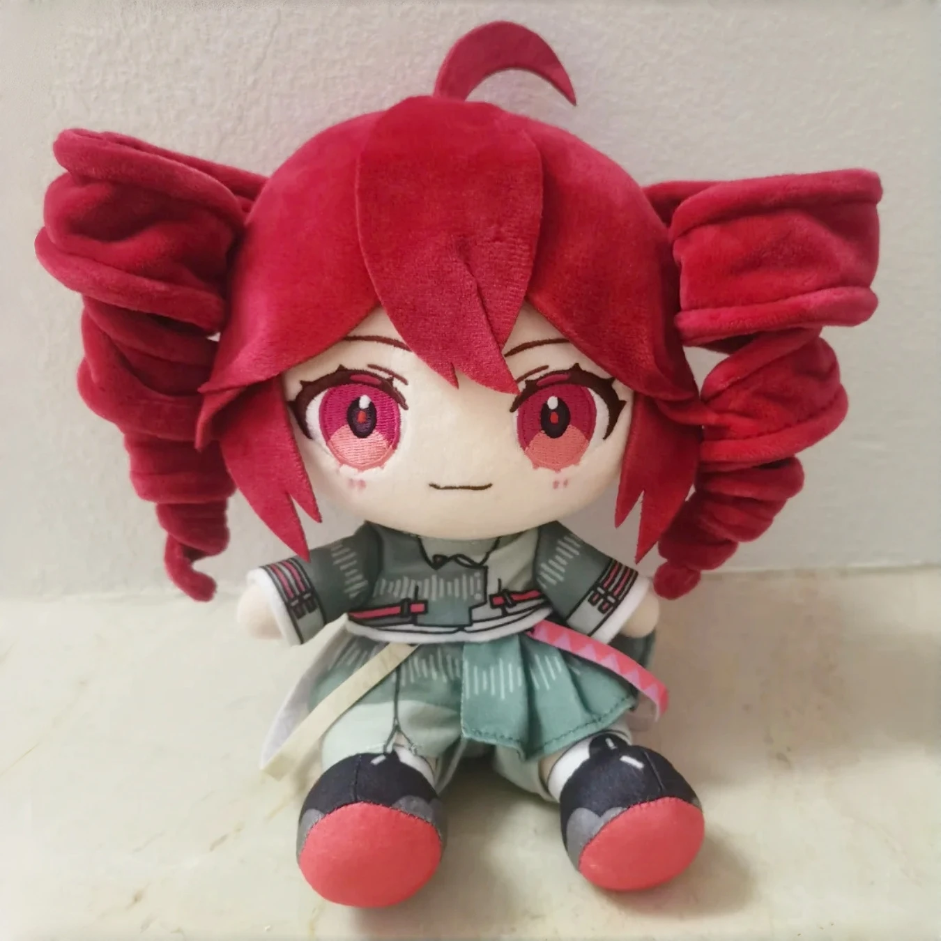 

Genuine Gsc Kasane Teto Voicepeak Ver Plush Doll Toy Anime 17cm Soft Stuffed Toy Collectible Plush Toy Gift For Anime Collectors