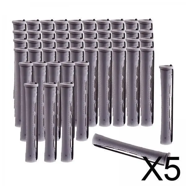 

Hair Curlers Cold Wave Perm Rods Non Slip Rubber Band Curling Roller for Long Short Hair Styling