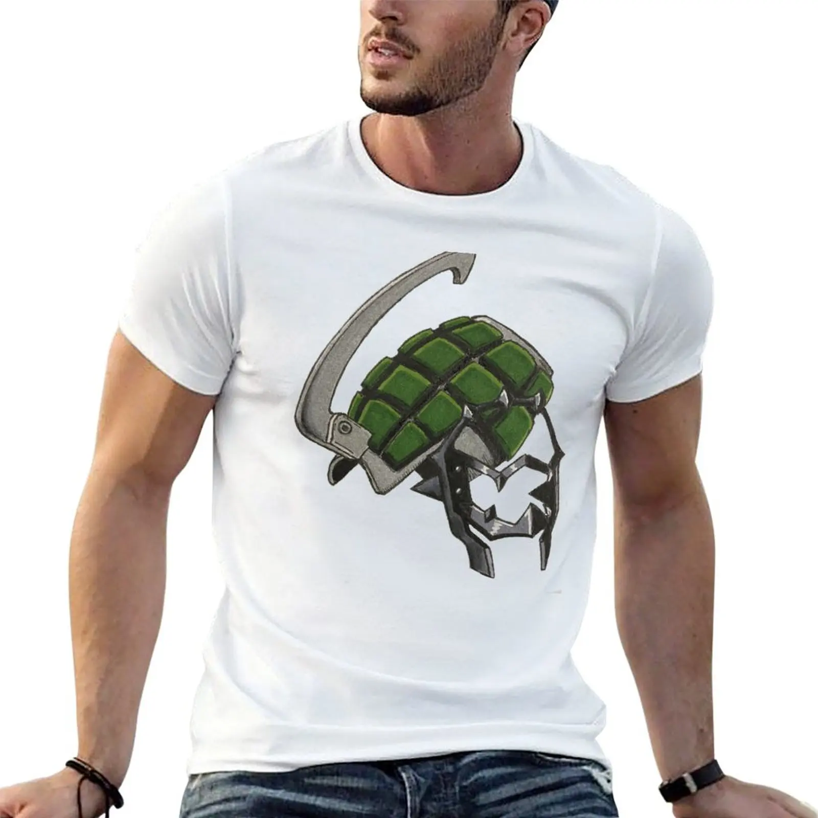 

T-Shirt cotton KiriBaku shirts plain man mens package t for t-shirt black graphic