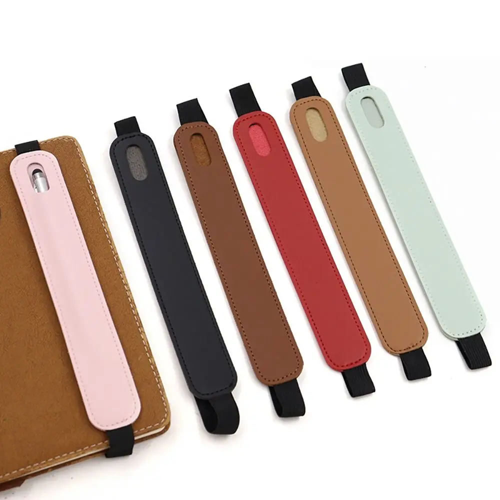 Protective Case Leather Pencil Holder Cover Multiple Colors Touch Screen Pen Cover Pencil Case Condenser Pen