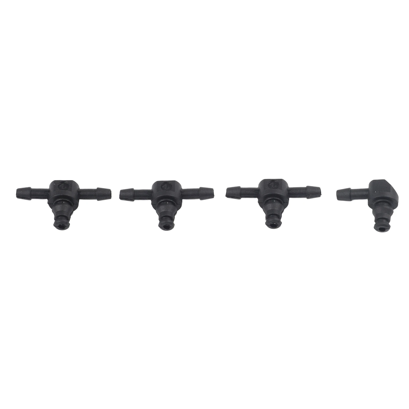 Easy Installation Fuel Fittings BLACK Injector Return Fittings Optimized Fuel Flow Robust Plastic Construction