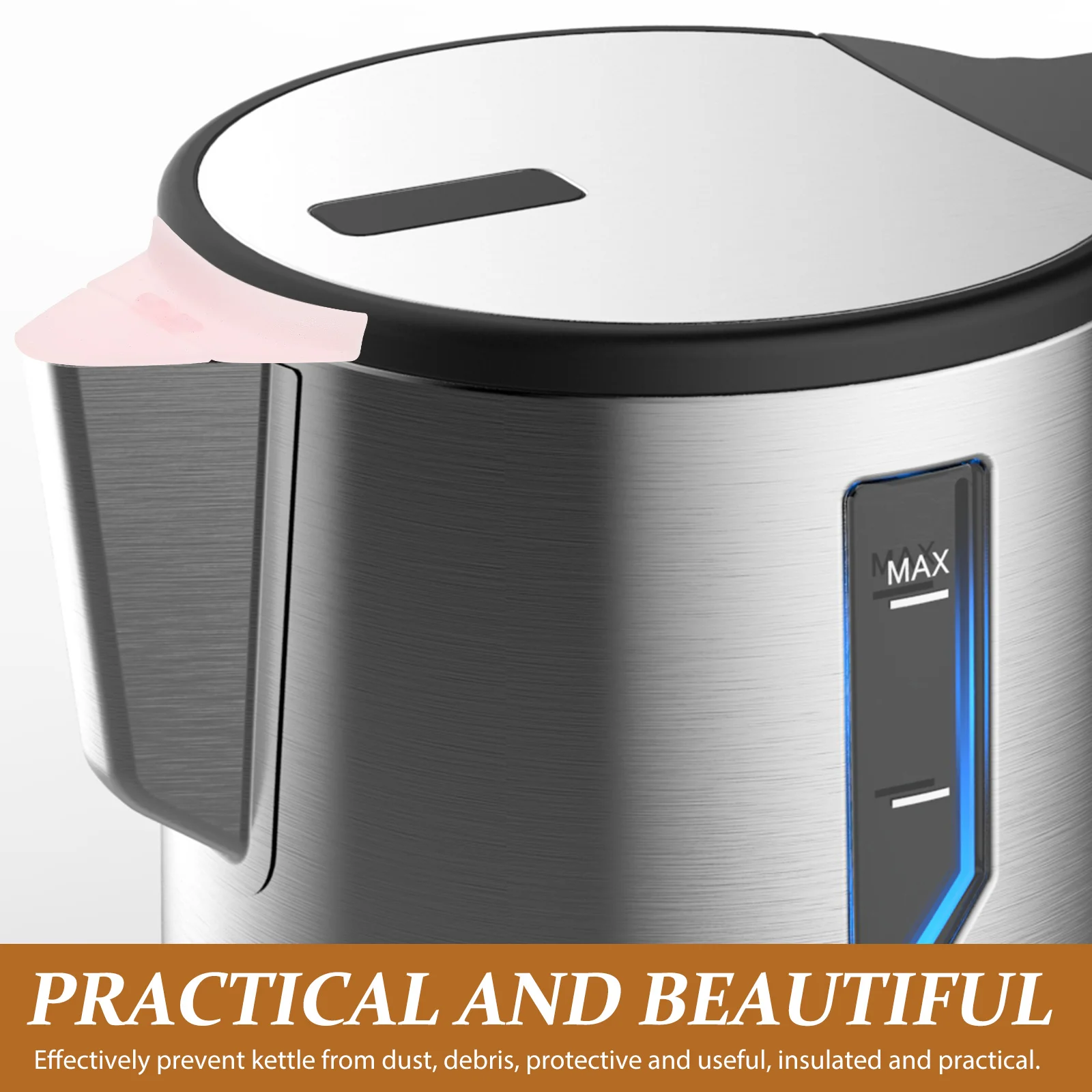 

4Pcs Plastic Kettle Spout Covers Dust Proof Electric Kettle Covers for Hot Water Dispensers Reusable Protective Caps Sturdy