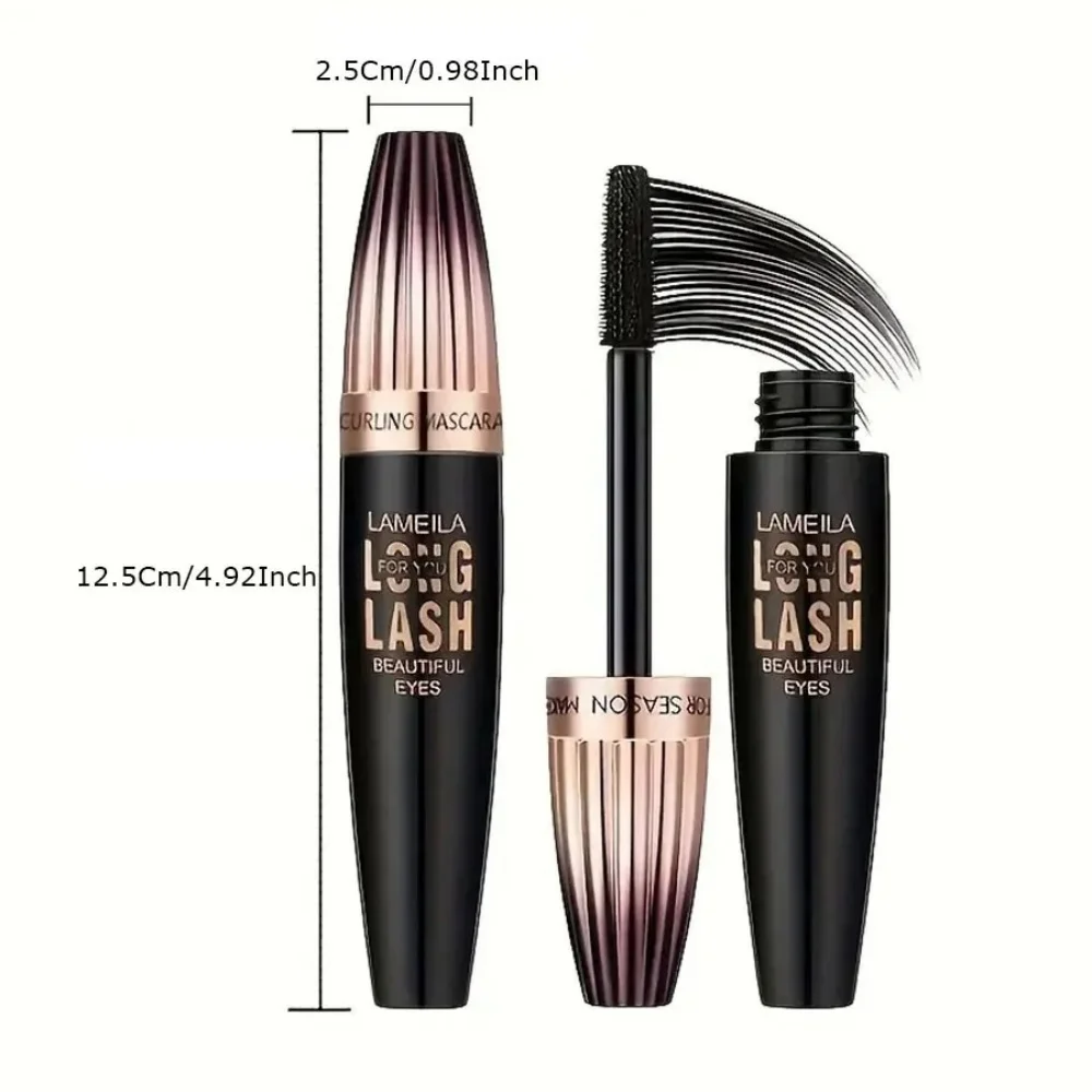 Nuova Fibra di Seta Lash Impermeabile 4D Mascara Estensione Delle Ciglia Nero Spessore Allungamento Ciglia Cosmetici Grandi Strumenti di Trucco Degli Occhi