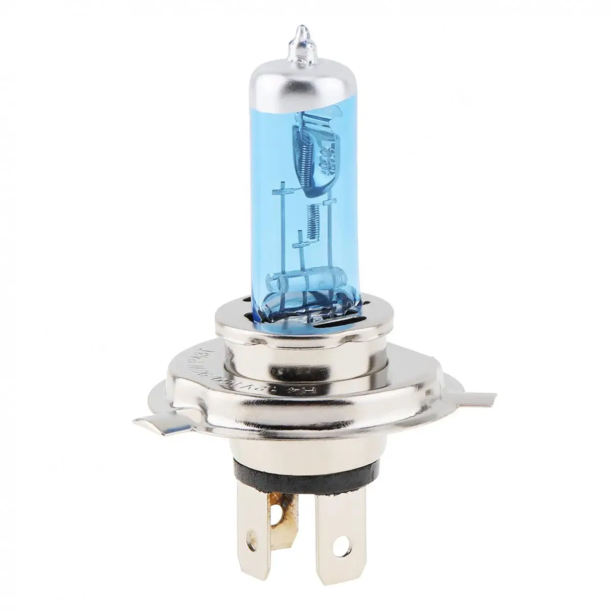 12V H4 100 / 90W 5000K White Light Super Bright Car Halogen Lamp Auto Front Headlight Fog  Bulb