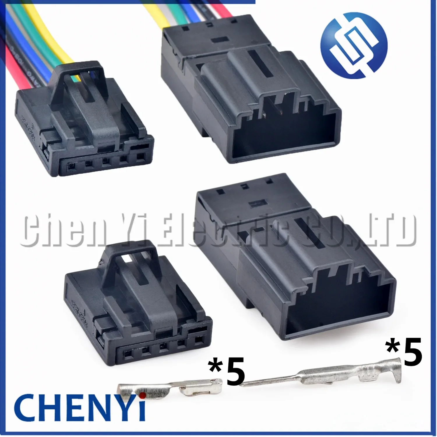 5 Pin Auto Multifunction Steering Wheel Connector Wire harness Plug 8R0973605 8R0973705 1-1418776-1 1-1418775-1 1418778-2