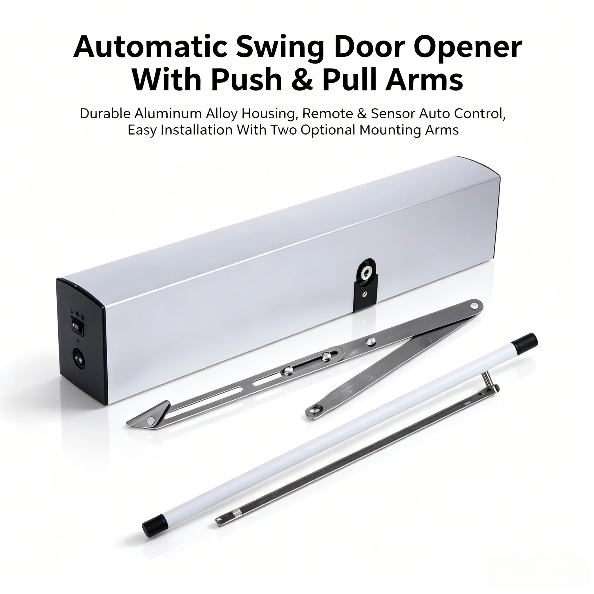 

350KG SW500 Heavy Duty Automatic Swing Door Opener Commercial Residential Electric Door Operating Equipment