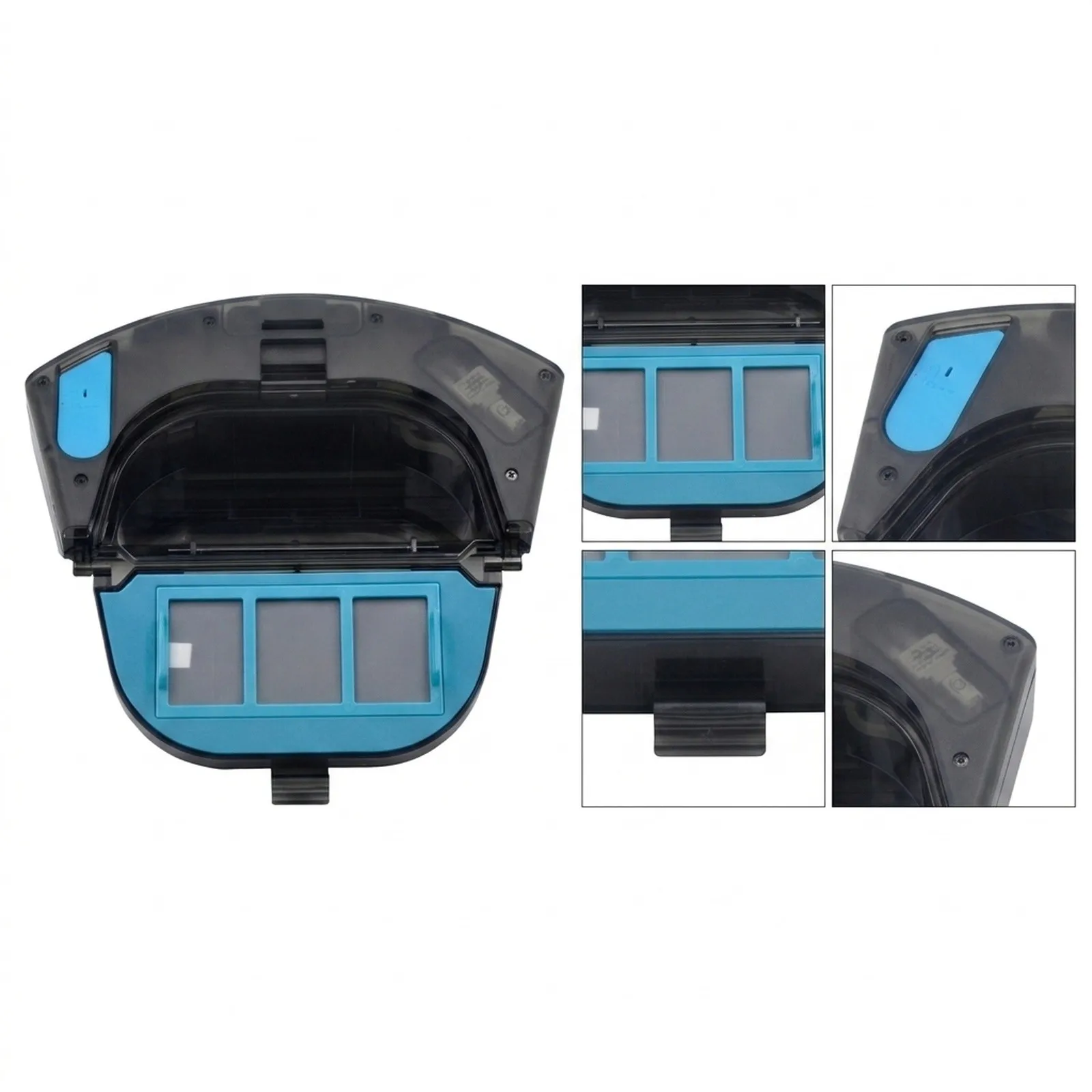 Dust Box with Water Tank for Conga 5290 For ultra X Sweeping Robot Accessories Replacement Part Designed for Cecotec Vacuums
