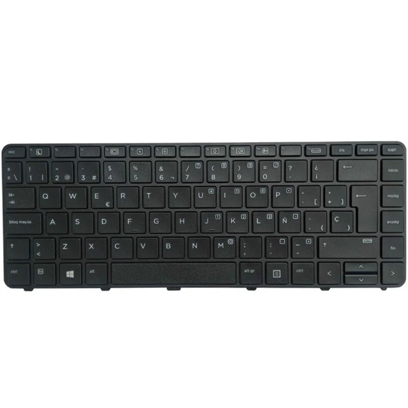 Y+Latin Spanish Keyboard FOR HP ProBook 640 G2 645 G2 No Backlit no point Teclado