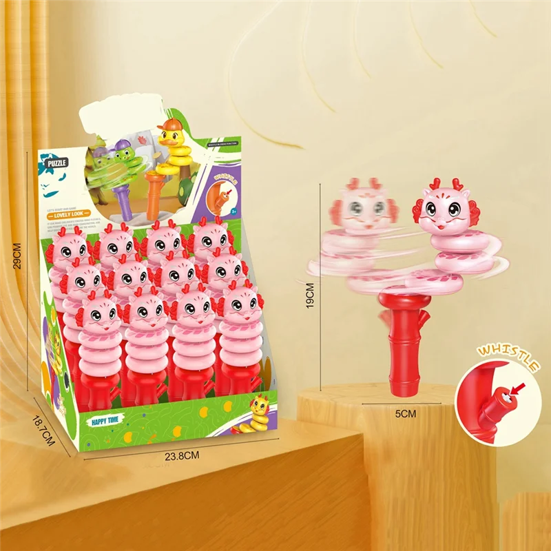 12PCS Boxed Kids Whistle  Whistle Children Sensory  Whistle For Holiday Cartoon  Whistle For Kids