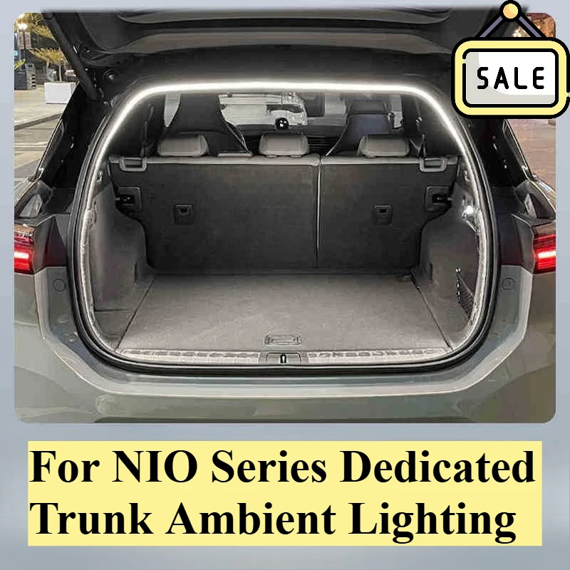 

Свет багажника, окружающее освещение, струящееся приветственное освещение, без повреждений, Plug-and-Play, светильник багажника для NIO EL6 ‌ EL7 EL8 ‌ EC6 ET5 Touring