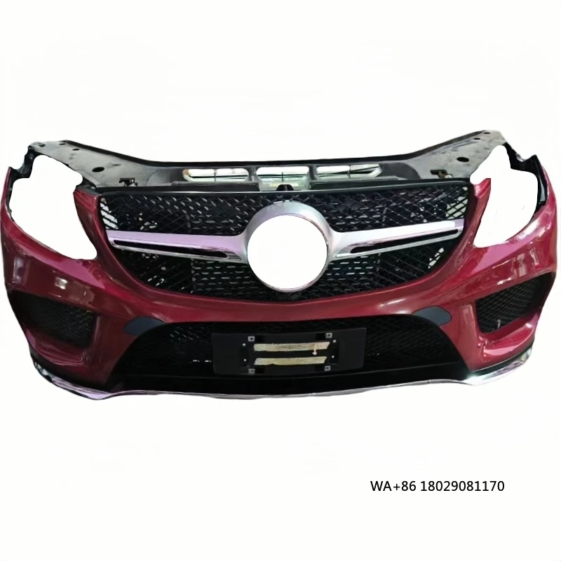 

Высококачественный использованный передний бампер с вырезами противотуманных фар для моделей 292GLE Direct Fit на W204 C Class ABS пластик