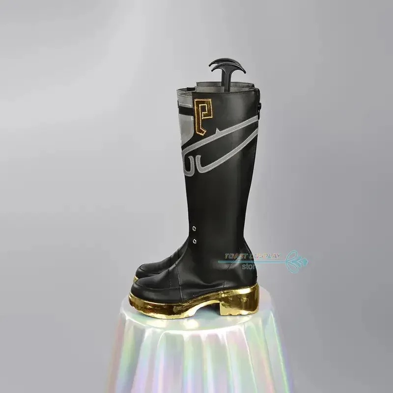 

2025 11 Honkai Star Rail аниме игры Cos ботинки комиксов Цзин Юань косплей костюм реквизит обувь для Con Hallowe