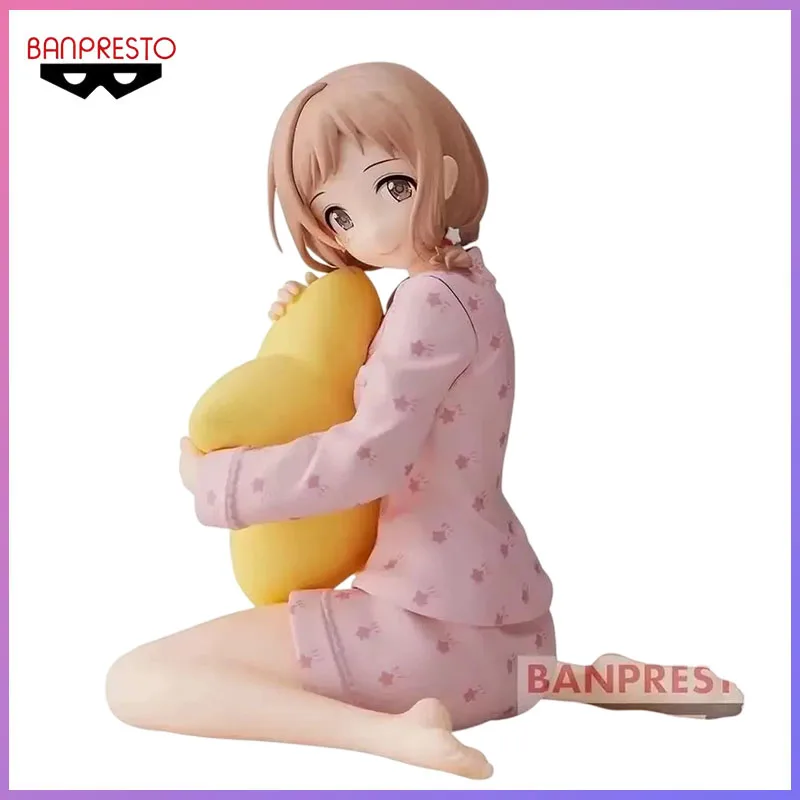 BANDAI In Stock Original Genuine Banpresto THE IDOLM@STER: Shiny Colors Sakuragi Mano Relax Time 10cm Model Toy Figure Xmas Gift