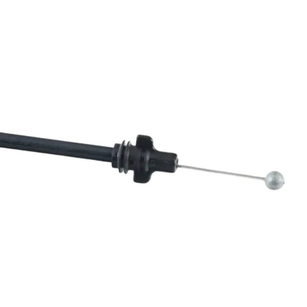 Accessory As Shown In The Picture Hood Release Cable Black Finish Component OEM Standard Fit Wear-resistant Material