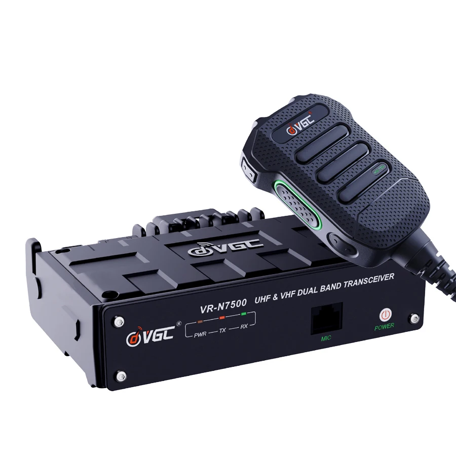 VR-N7500 Professional 50W Walkie Talkie System Two-Way Car For Radio Station Long Range High Power Professional For