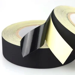 Black Acetate Cloth Single Adhesive Tape High Temperature Resistance Tape For Electric Phone LCD Repair 30M/1PCS