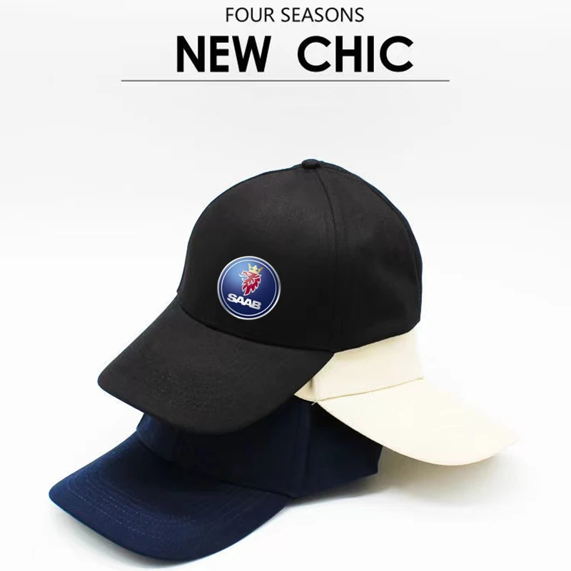 

Summer Casual Baseball Caps Sports Adjustable Buckle Unisex Baseball Cap for SAAB 91 92 92X 93 95 97 99 900 Auto Accessories