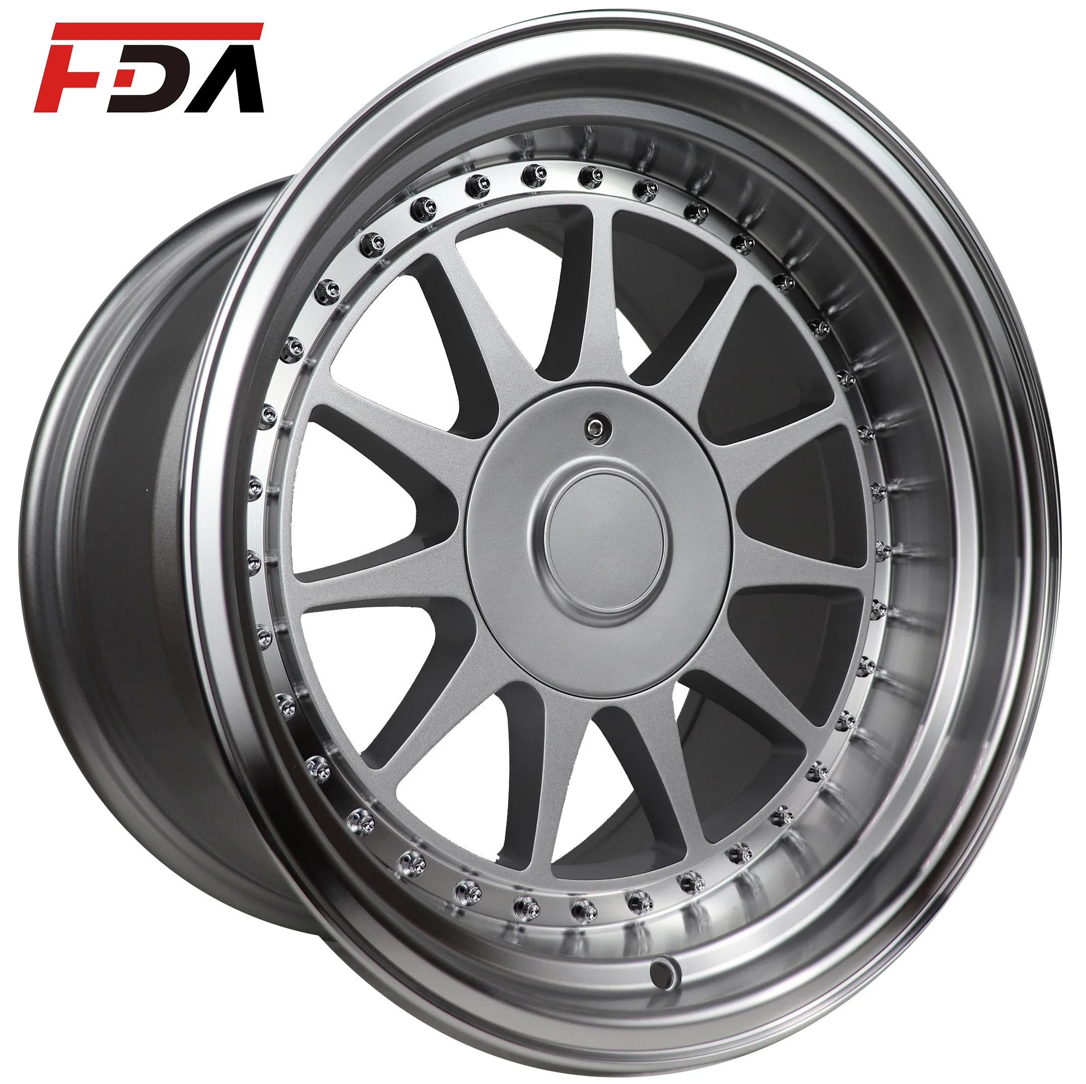 Z1133 R 14/15/16/17/18 Inch Structure Alloy Wheels 4 Holes 4x100 4x108 Car Rims