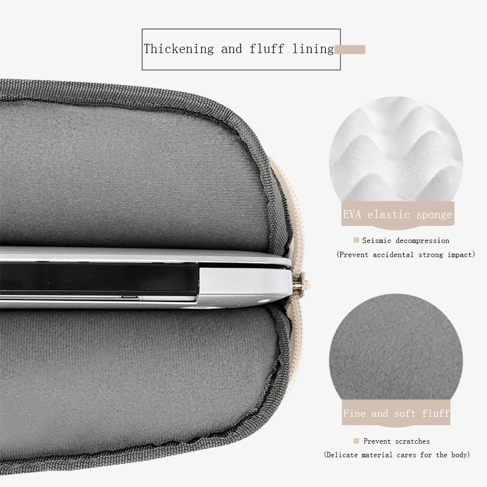 Laptop Bag For Macbook Air Pro 16 Notebook Case HP Huawei Lenovo Dell Sleeve Pouch 13.3 14 15.6 Inch Shoulder HandBag Briefcases