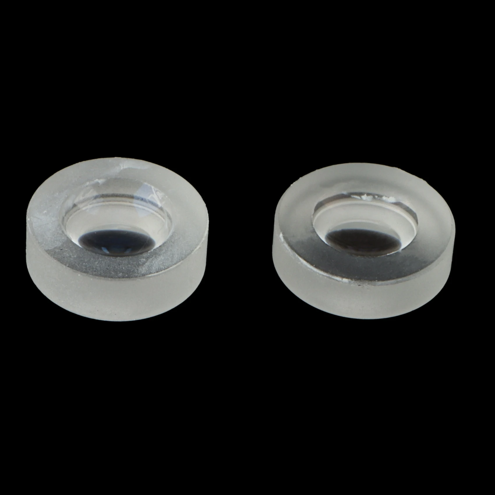A74U 2PCS D8 Glass Double-Concave 20 Times Beam Expander Lens, Diode Lamp Holder Diffuser Lens