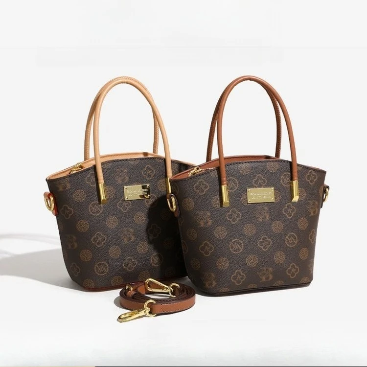 

Роскошная винтажная жаккардовая сумка через плечо 2026, большая сумка-ведро - сумка Artisan Market на каждый день