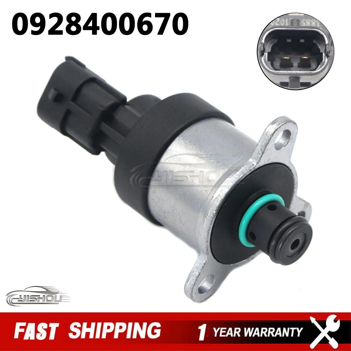 Regulador de bomba de combustible a presión para coche, Control de succión, válvula dosificadora SCV para VOLVO FE 0928400670, 240, 22, 240, 26, 240, 18, novedad de 280