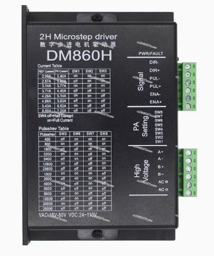 DM860H with Fan 86 Stepper Motor Driver, Controller