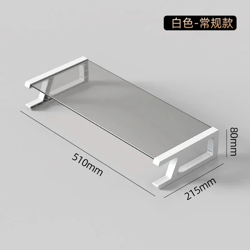 Glas-Laptop-Ständer, Metall-Computerhalterung, Notebook-Halter für MacBook Air Pro – Computer-Ständer-Zubehör