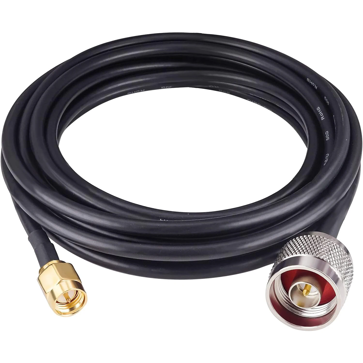 

1Pcs RG58 N Male Plug to SMA Male Plug Antenna Connector RF Coaxial Jumper Pigtail Cable For Radio Antenna WIFI router