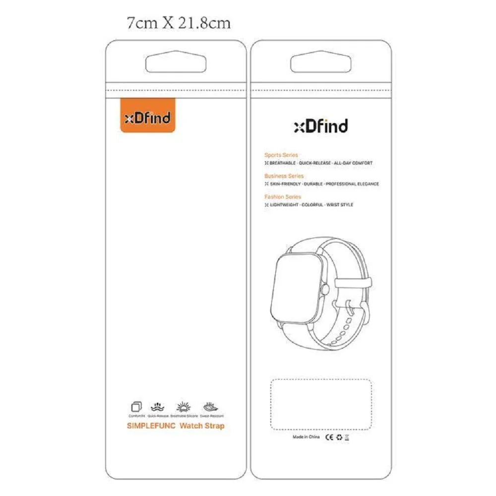 Cinturino per orologio integrato in silicone xDfind per accessori Fitbit Ace 3 / Inspire2