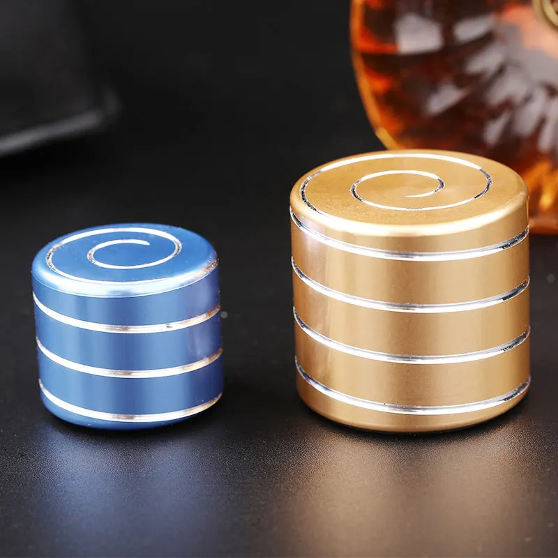 Adult Decompression Metal Toys Vortecon Fidget Spinner Desktop Toys Alloy Hypnosis Rotary Gyro Fingertip Toy Children Toys Gift