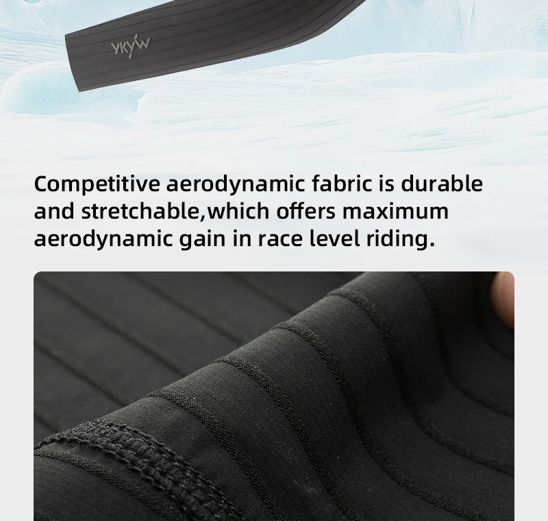 YKYWBIKE Radfahren Arm Hülse Aerodynamische Rennrad Arm Wachen Sommer SPF 50+ Fahrrad Aero Arm Schutz Coole Outdoor Arm Hülse – Detail 8